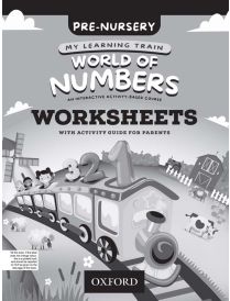 My Learning Train: World of Numbers Pre-Nursery Workbook