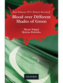 Blood over Different Shades of Green