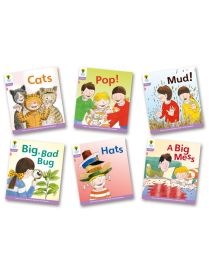 Oxford Reading Tree: Level 1+: Floppy's Phonics Fiction: Pack of 6