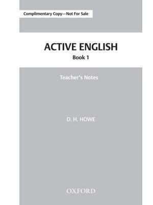 Active English Teacher's Notes 1