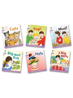 Oxford Reading Tree: Level 1+: Floppy's Phonics Fiction: Pack of 6