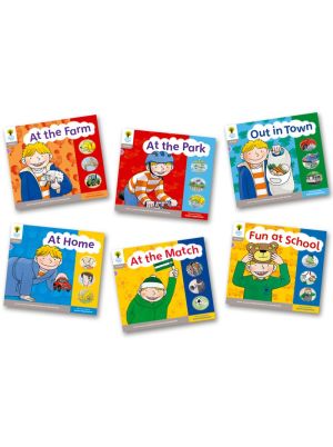 Oxford Reading Tree: Level 1: Floppy's Phonics: Sounds and Letters: Pack of 6