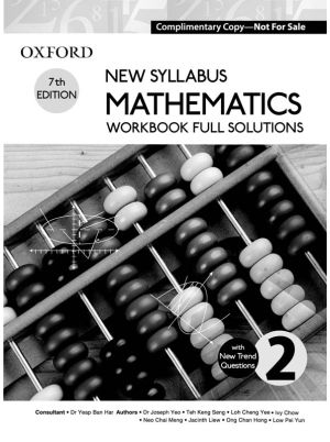 New Syllabus Mathematics Workbook Full Solutions 2