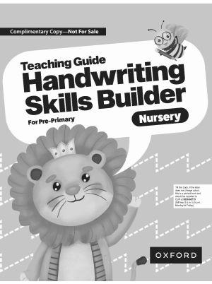 Handwriting Skills Builder Teaching Guide for Nursery